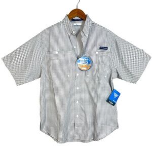 NWT Columbia Men’s PFG Super Tamiami™ Short Sleeve Shirt Size Small